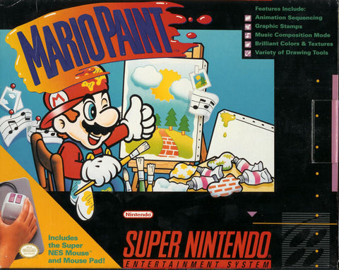 Mario Paint - SNES Game