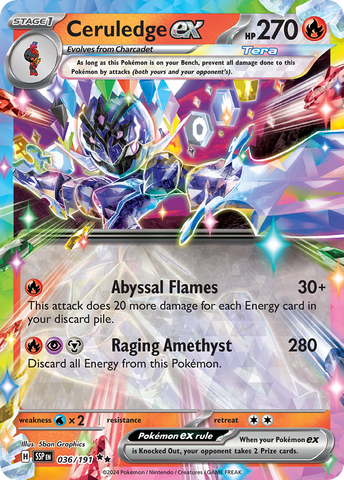 Ceruledge ex (36/191) - Surging Sparks