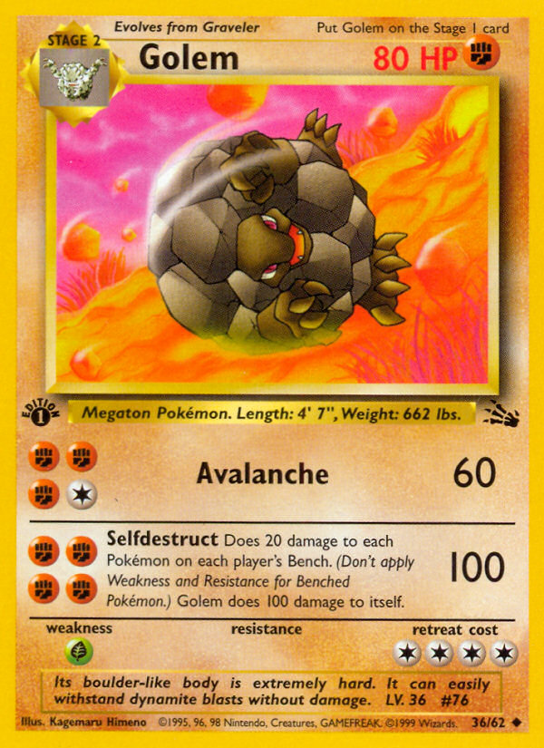 Golem (36/62) - Fossil