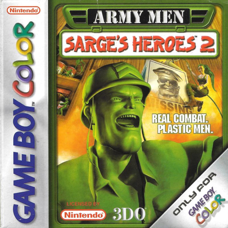 Army Men Sarge's Heroes 2 - Gameboy Color Game
