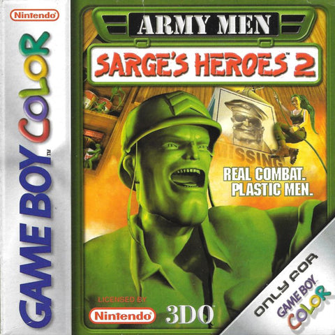 Army Men Sarge's Heroes 2 - Gameboy Color Game