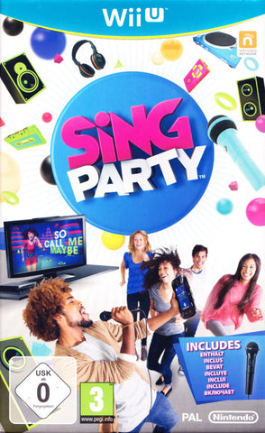 Sing Party - Wii U Game