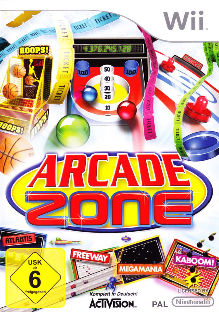 Arcade Zone - Wii Game