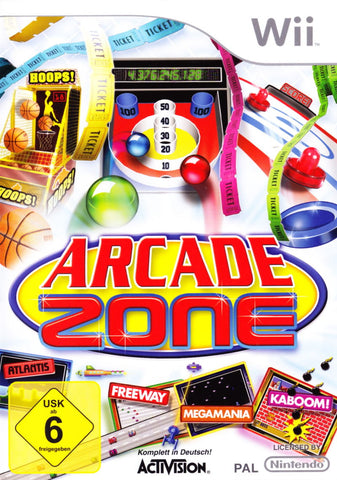 Arcade Zone - Wii Game