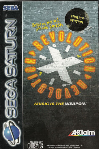 Revolution X - Sega Saturn Game