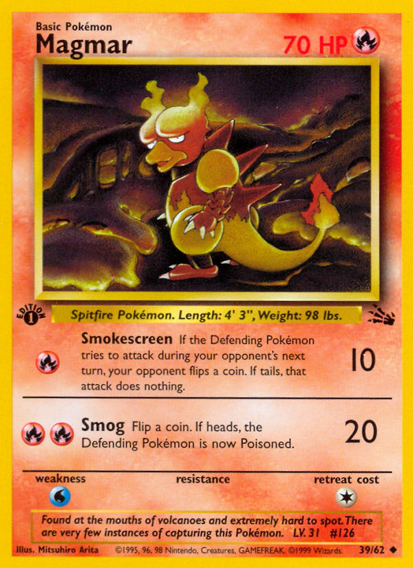 Magmar (39/62) - Fossil