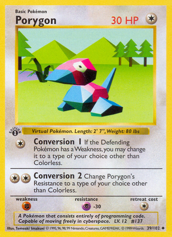 Porygon (39/102) - Base