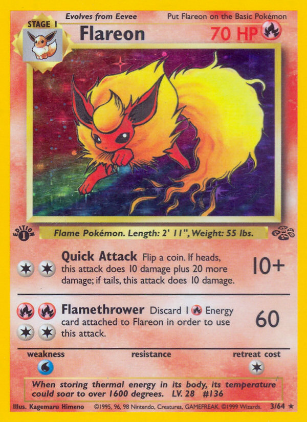 Flareon (3/64) - Jungle