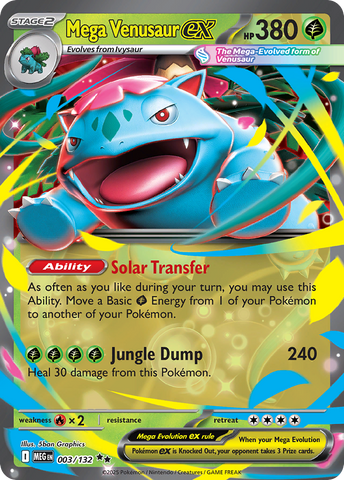 Mega Venusaur ex (3/132) - Mega Evolution
