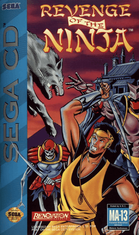Revenge of the Ninja - Sega CD Game