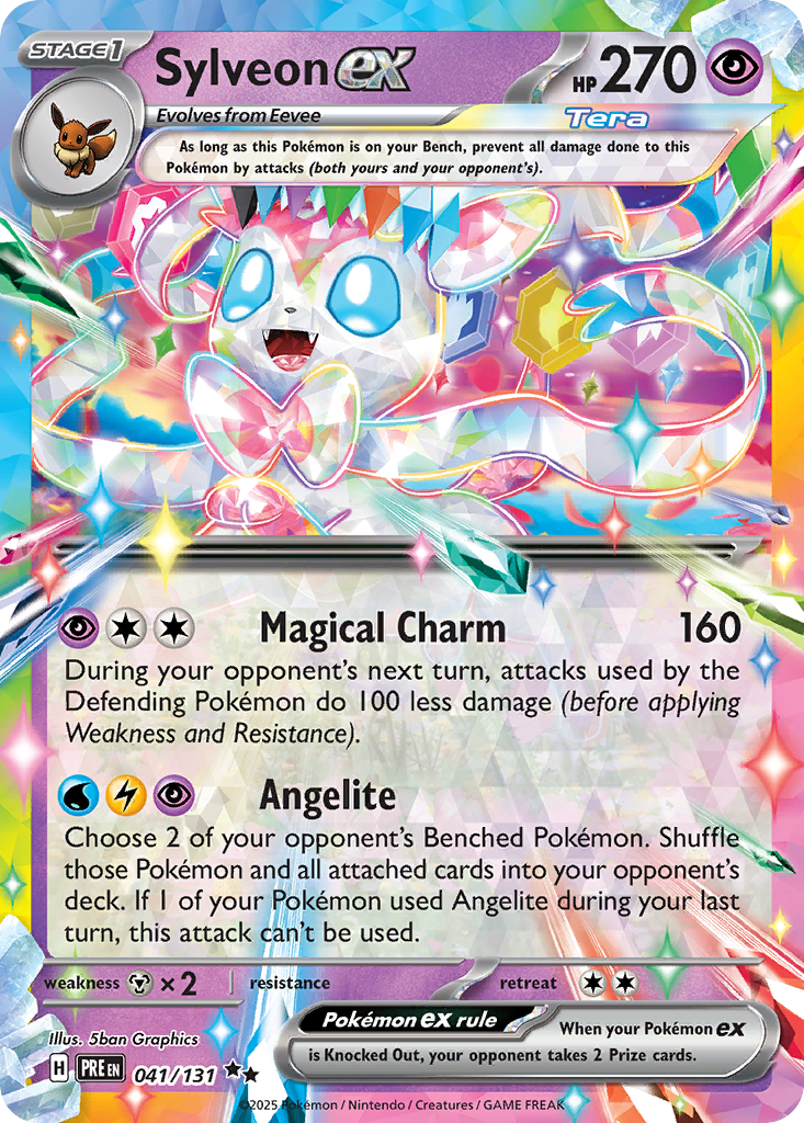 Sylveon ex (41/131) - Prismatic Evolutions