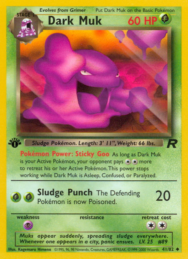 Dark Muk (41/82) - Team Rocket