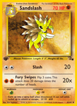 Sandslash (41/62) - Fossil
