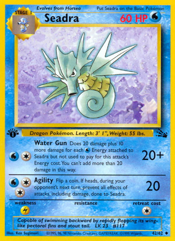 Seadra (42/62) - Fossil