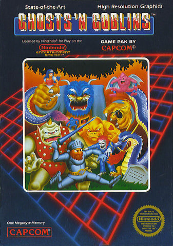 Ghosts 'n Goblins - NES Game