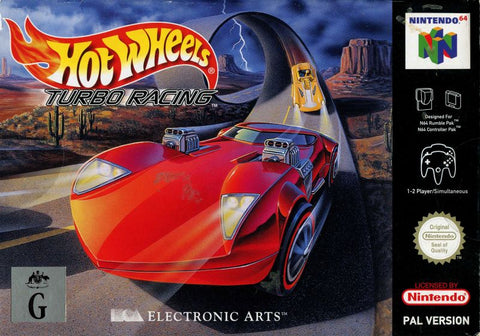 Hot Wheels Turbo Racing - Nintendo 64 Game