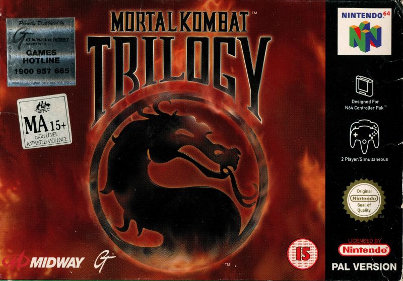 Mortal Kombat Trilogy - Nintendo 64 Game