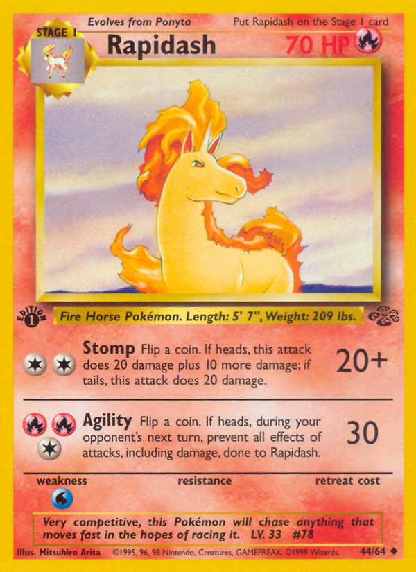 Rapidash (44/64) - Jungle