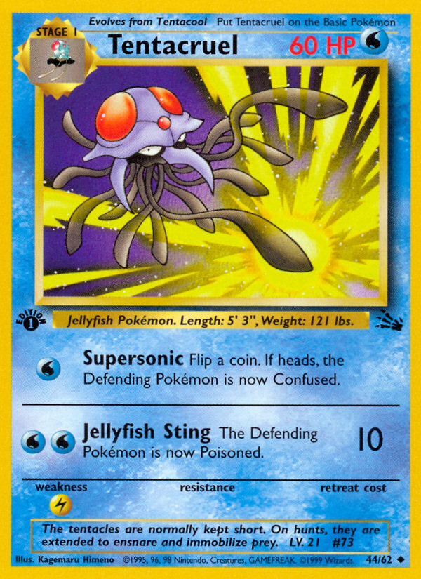 Tentacruel (44/62) - Fossil