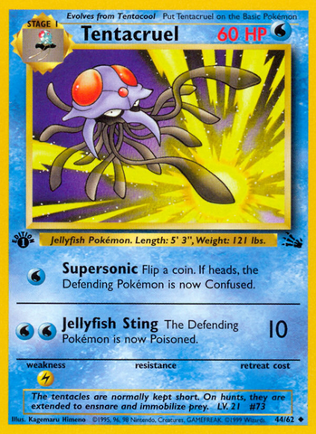 Tentacruel (44/62) - Fossil