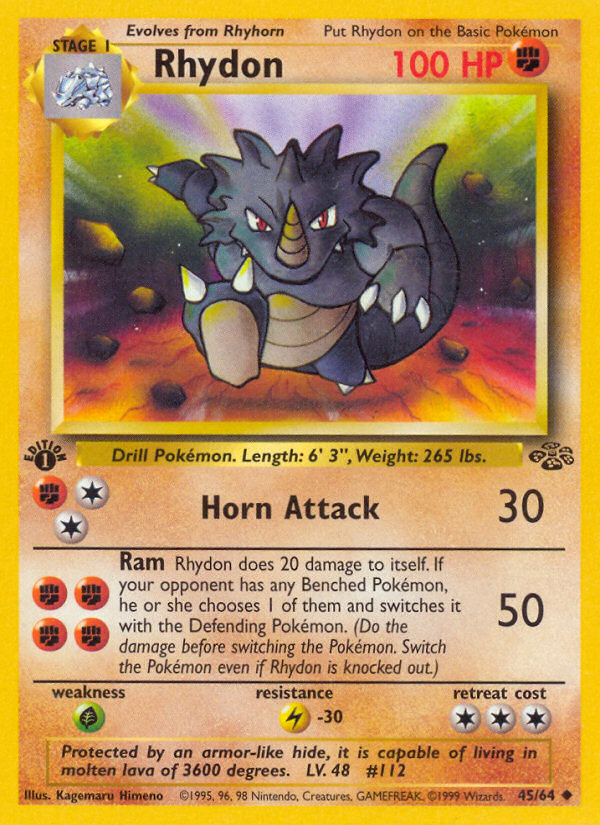 Rhydon (45/64) - Jungle