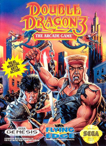 Double Dragon III The Arcade Game - Sega Genesis Game