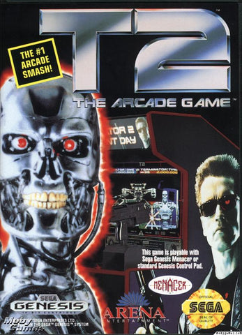 T2 The Arcade Game - Sega Genesis Game