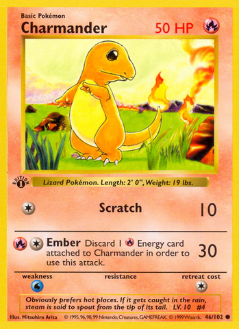 Charmander (46/102) - Base