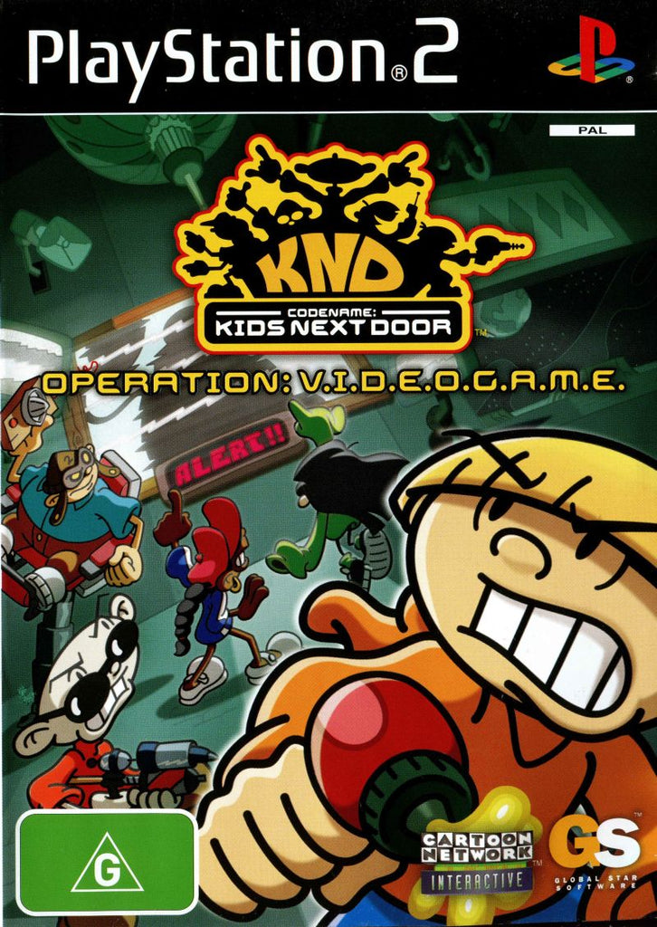 Codename Kids Next Door Operation VIDEOGAME - PS2 Game