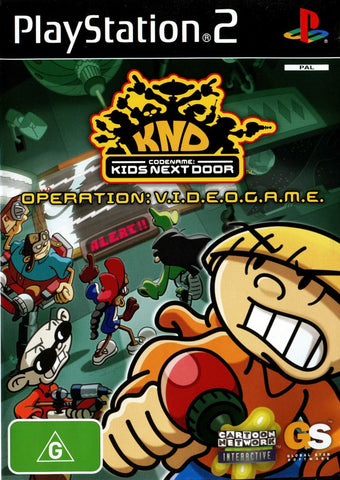 Codename Kids Next Door Operation VIDEOGAME - PS2 Game
