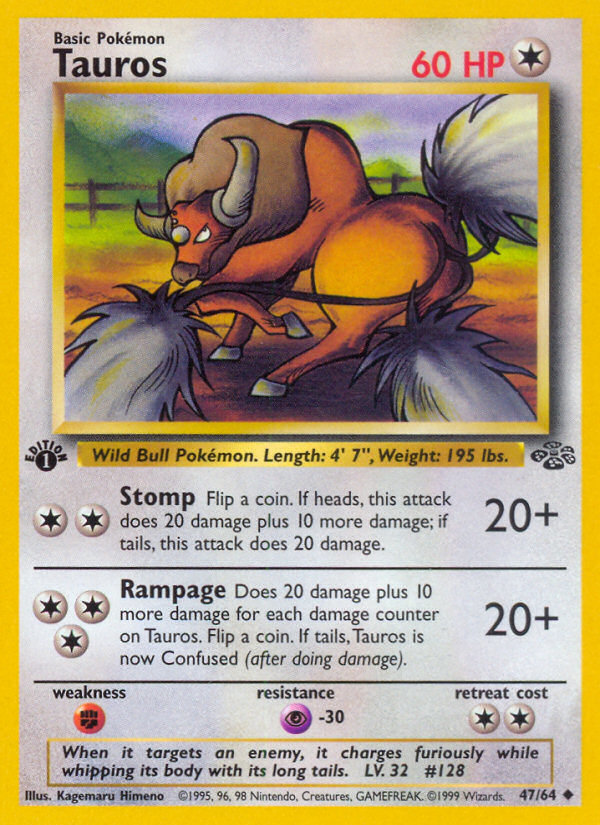 Tauros (47/64) - Jungle