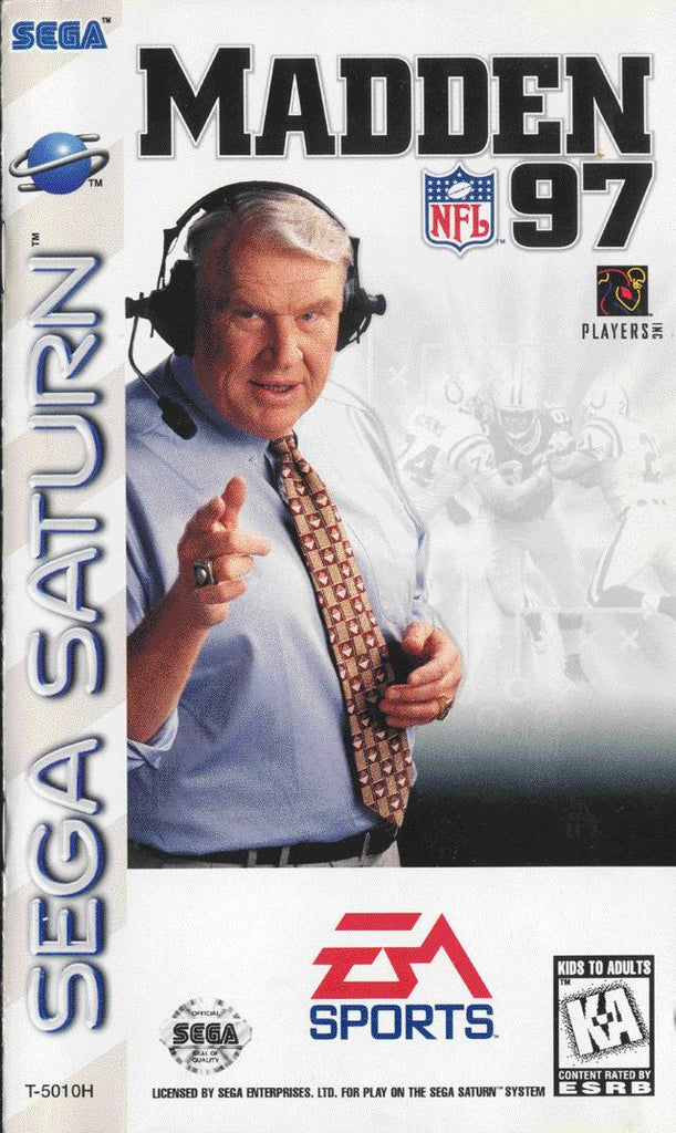 Madden 97 - Sega Saturn Game