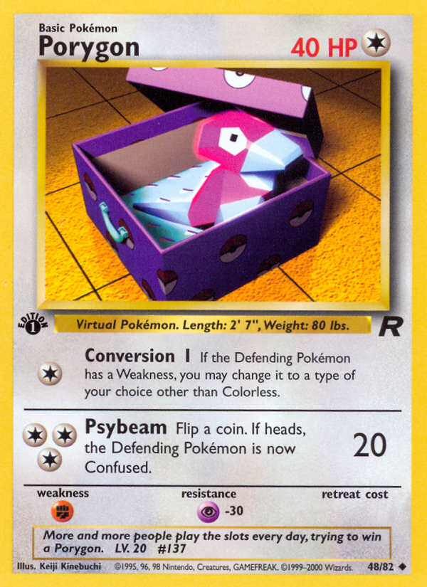 Porygon (48/82) - Team Rocket