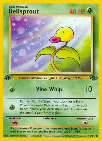 Bellsprout (49/64) - Jungle