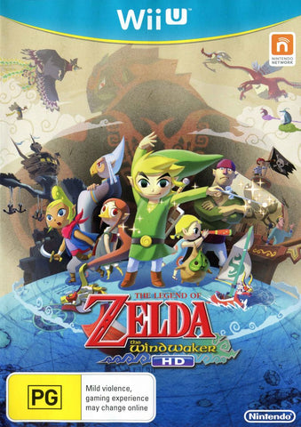 Zelda Wind Waker HD - Wii U Game