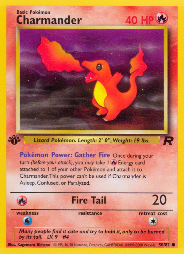 Charmander (50/82) - Team Rocket