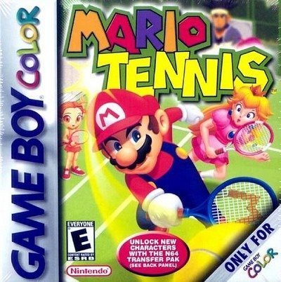 Mario Tennis - Gameboy Color Game