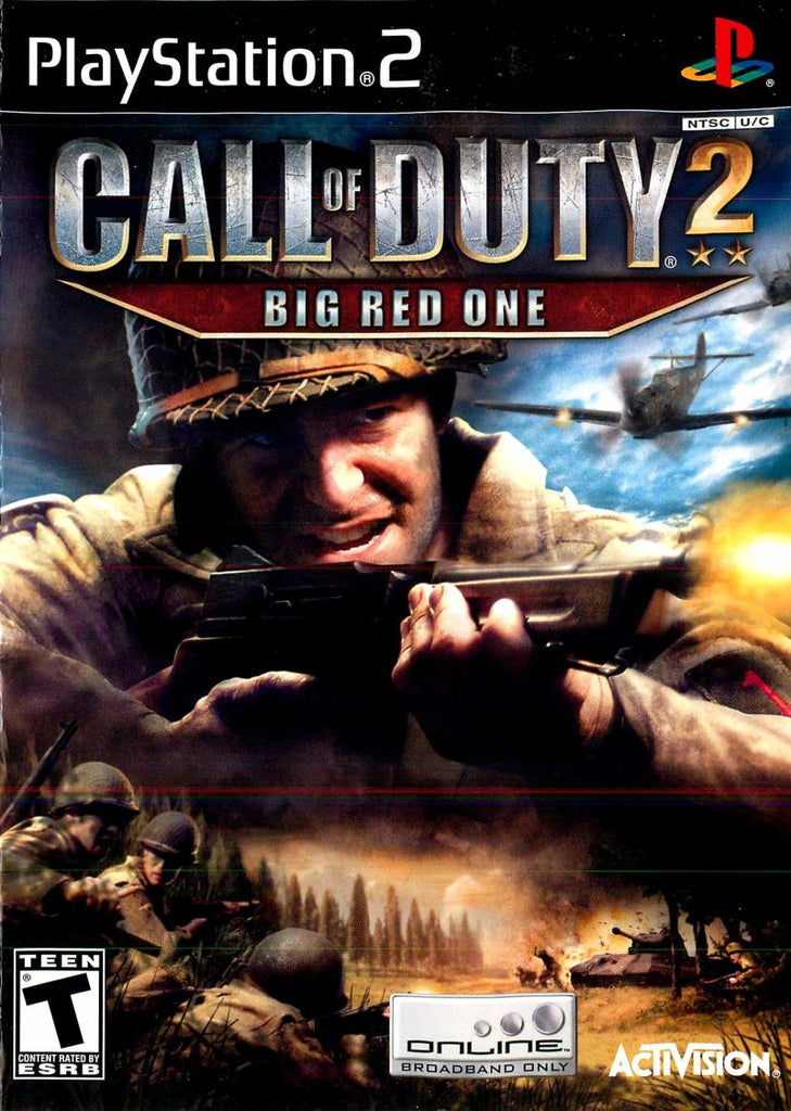 Call of Duty 2 Big Red One - PS2 Game