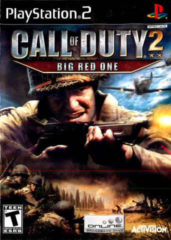 Call of Duty 2 Big Red One - PS2 Game
