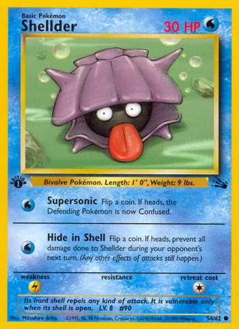 Shellder (54/62) - Fossil