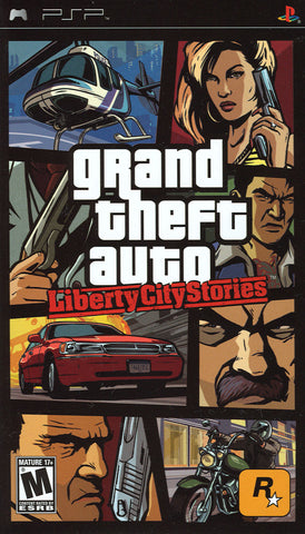 Grand Theft Auto Liberty City Stories - PSP Game