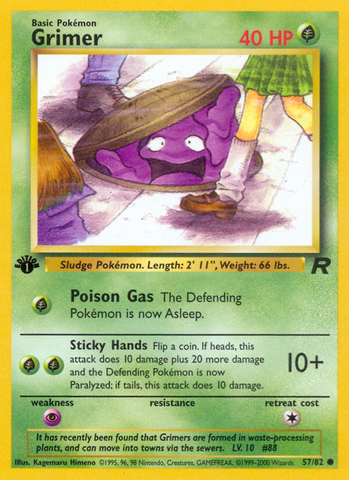 Grimer (57/82) - Team Rocket