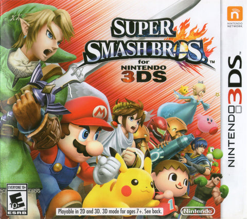 Super Smash Bros for  - Nintendo 3DS Game - Nintendo 3DS Game