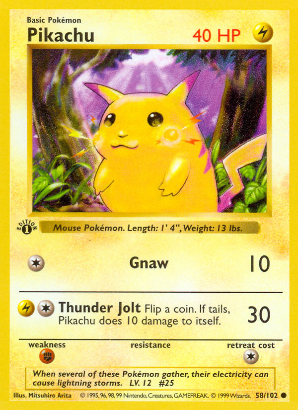 Pikachu (58/102) - Base