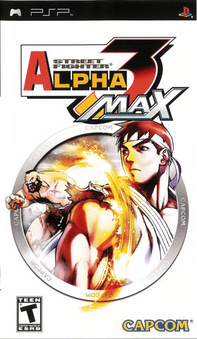 Street Fighter Alpha 3 Max - PSP Game