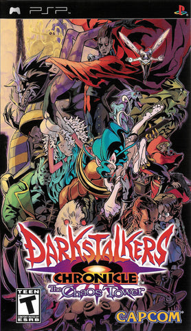Darkstalkers Chronicle The Chaos Tower - PSP Game