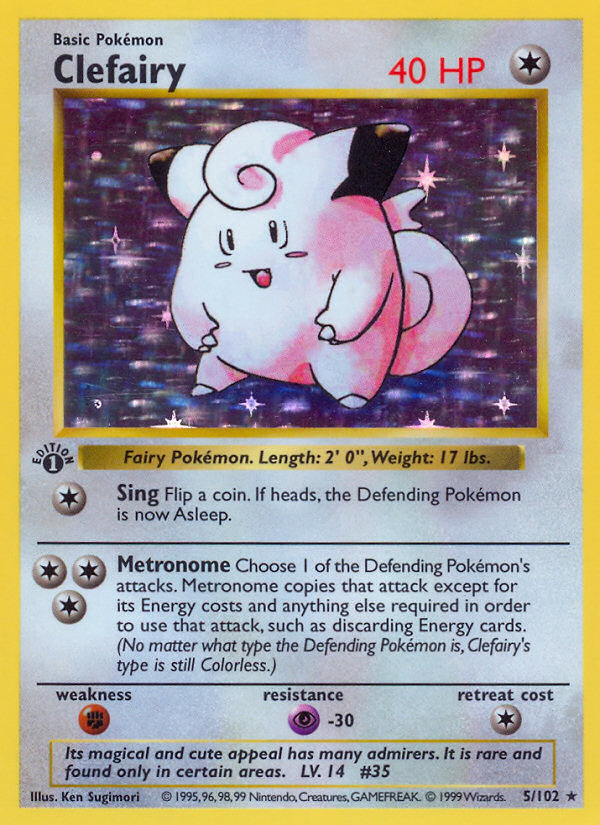Clefairy (5/102) - Base