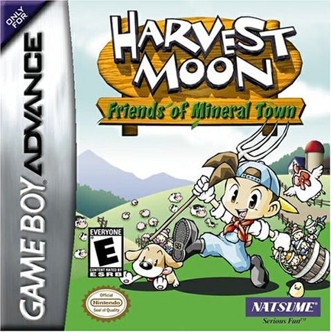 Harvest Moon Friends Mineral Town - GBA Game