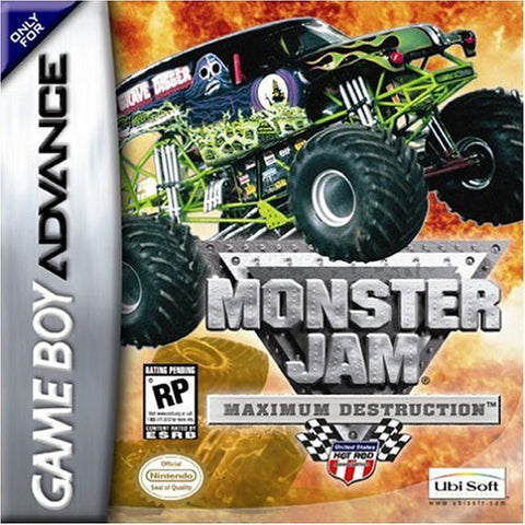 Monster Jam Maximum Destruction - GBA Game