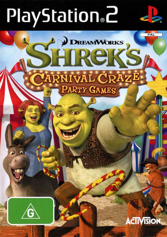 Shrek's Carnival Craze - PS2 Game
